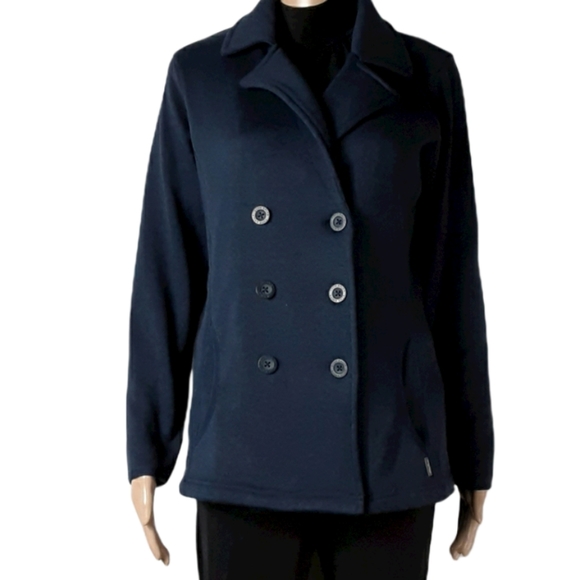 Eddie Bauer Jackets & Blazers - Eddie Bauer knit peacoat size medium